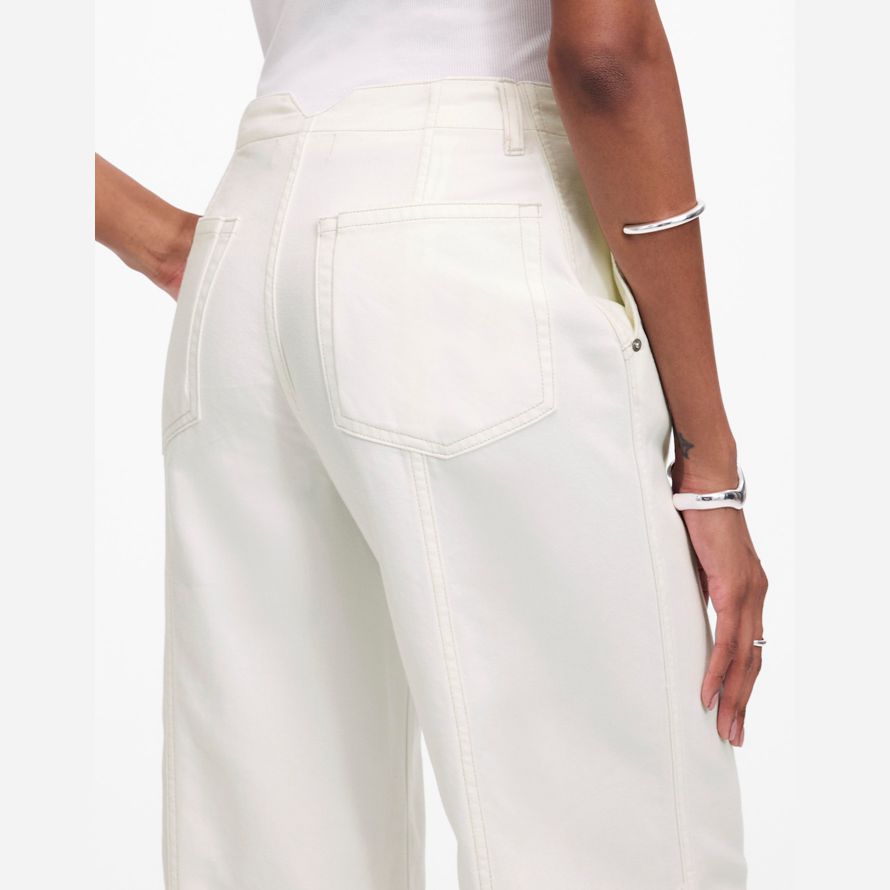 white madewell wide-sweep airy womens jeans