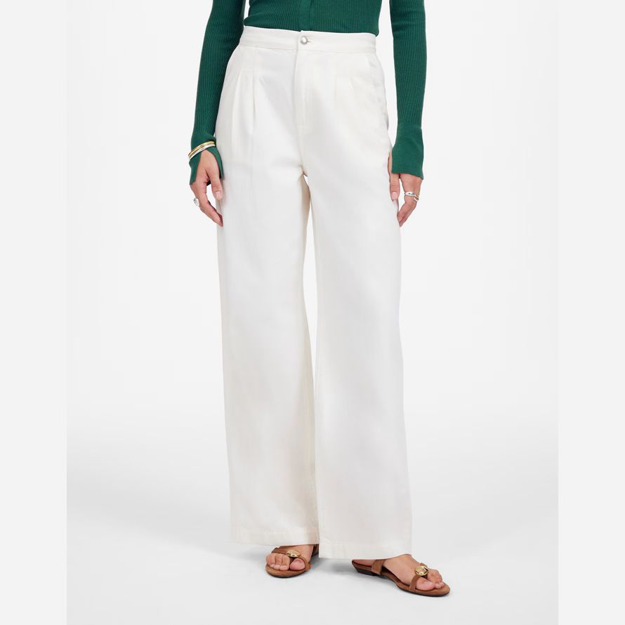 white madewell the harlow wide-leg womens jeans