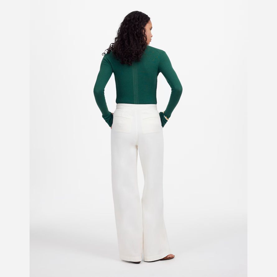 white madewell the harlow wide-leg womens jeans