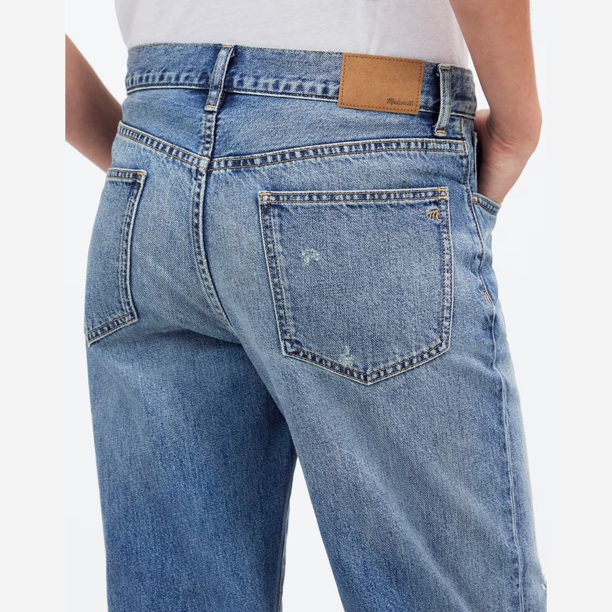 madewell x kaihara denim dean easy straight womens jeans blue
