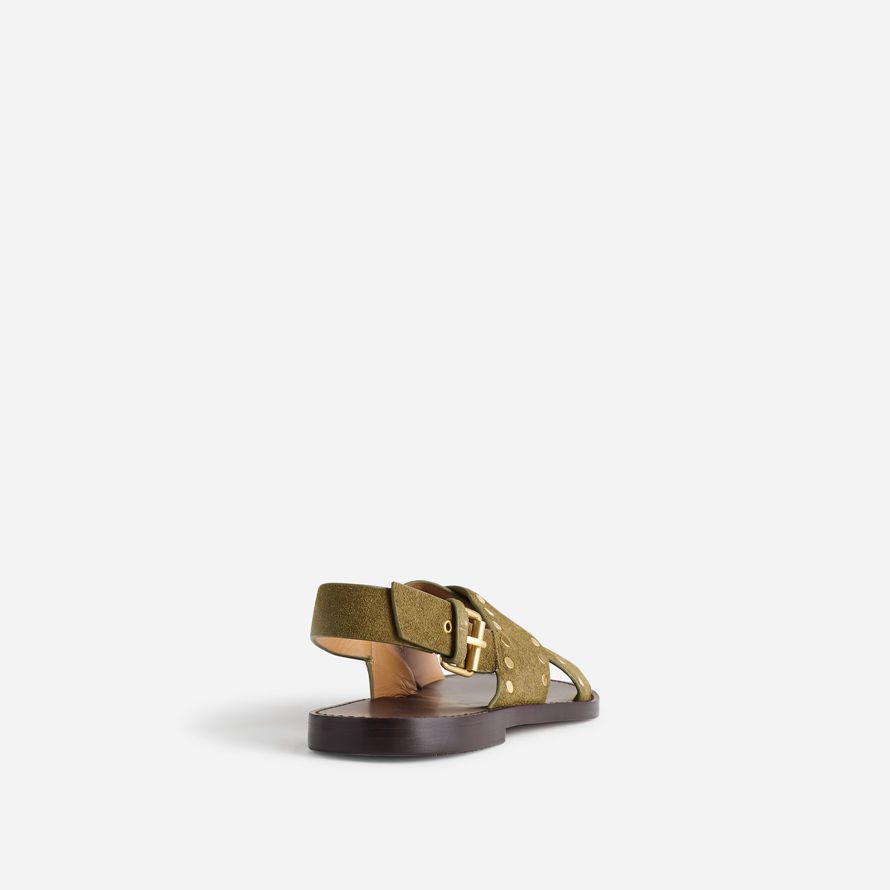olive womens madewell the tuley crossover sandals